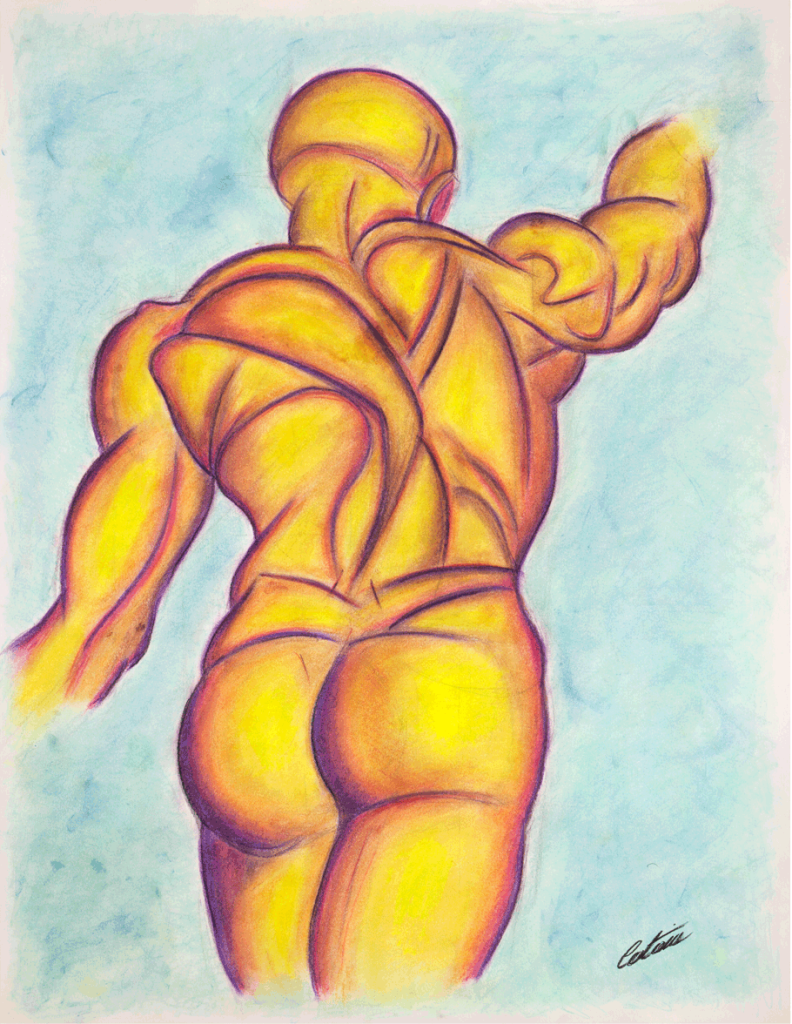 运动动态 B 版本 - 当代艺术家 凯撒·卡塔尼亚 的 当代艺术 画作